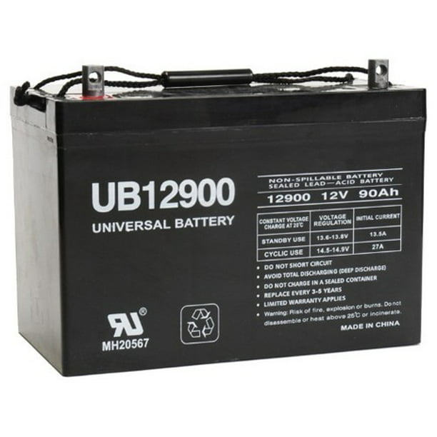 VMAX MR127-100 12V 100Ah AGM Deep Cycle Marine Battery for 50lb Trolling Motors